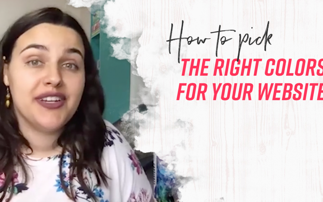 How to pick the right colors for your website?